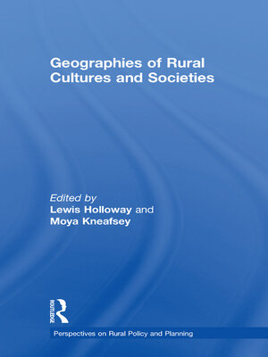 cover image of Geographies of Rural Cultures and Societies